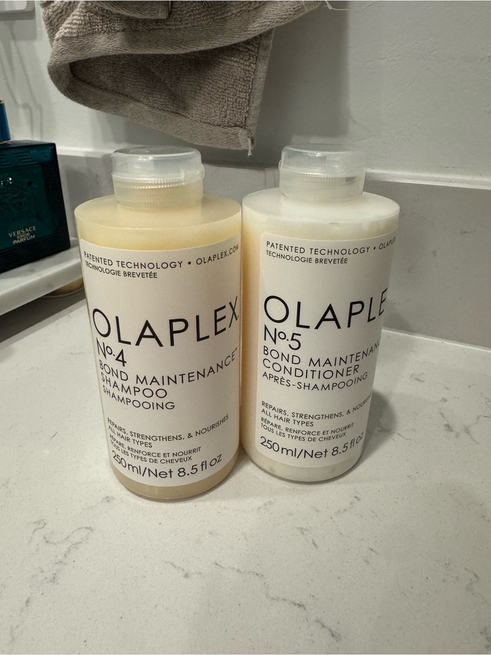 OLAPLEX No.4 Shampoo & No.5 Conditioner unopened